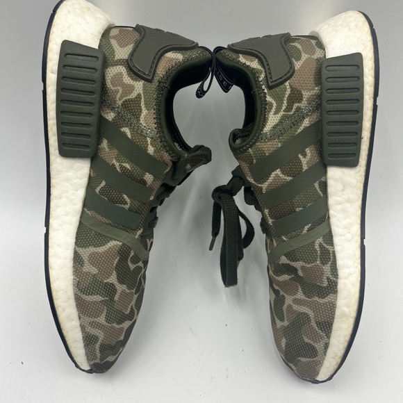 ADIDAS NMD R1 DUCK CAMO SHOES MENS SIZE 8 ATHLETIC SHOES GREEN BROWN TAN - Picture 6 of 11